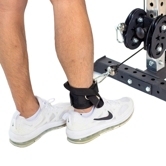 Adjustable Ankle Strap Cable Attachment – Black